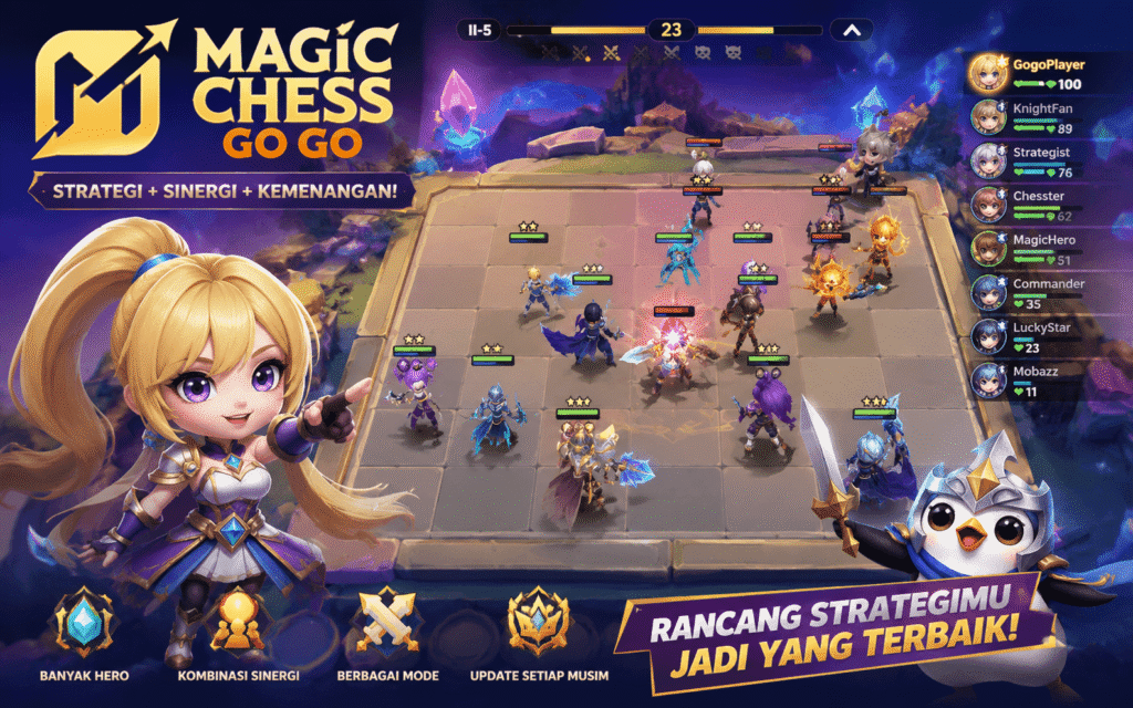 Games Magic Chess Go Go Battle Arena